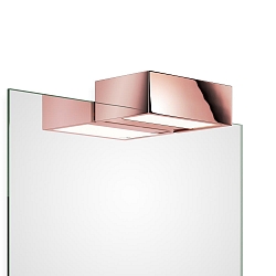 Luminaire de miroir BOX 1-15 N LED IP44, or rose gradable