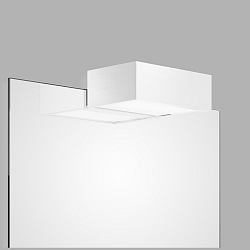 Luminaire de miroir BOX 1-15 N LED IP44, blanc mat gradable