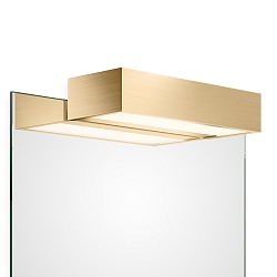 Luminaire de miroir BOX 1-25 N LED IP44, or mat gradable