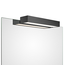 Luminaire de miroir BOX 1-40 N LED IP44, noir mat gradable