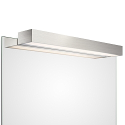 Luminaire de miroir BOX 1-60 N LED IP44, nickel satiné gradable