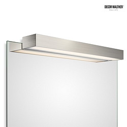 Luminaire de miroir BOX 1-60 N LED IP 44, nickel satin gradable
