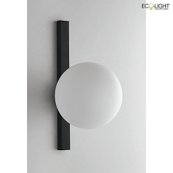 Luminaire mural PLUTO avec interrupteur E14 IP20, noir , blanche 