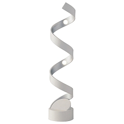 Lampe de table HELIX 4 flammes IP20, blanche 