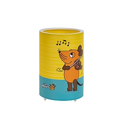 Lampe de table MAUS, jaune, essence