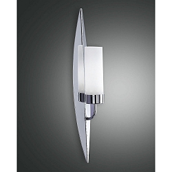 Luminaire mural VANITY E14 IP20 marron foncé, rouille gradable
