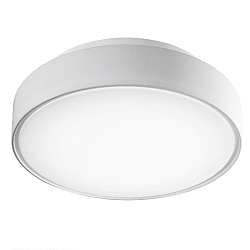 Plafonnier extérieur HATTON rond, avec capteur E27 IP65, blanche gradable