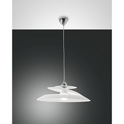 Luminaire à suspension ARAGON standard E27 IP20, chrome gradable