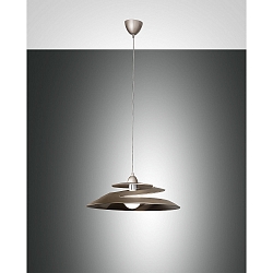 Luminaire � suspension ARAGON contr�lable par la voix, Smartluce inclus E27 IP20, bronze gradable
