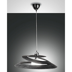 Luminaire à suspension ARAGON standard E27 IP20, noir  gradable