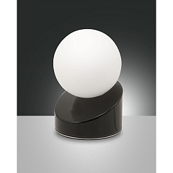 Lampe de table GRAVITY rond, dimmable IP20 nickel satin� gradable
