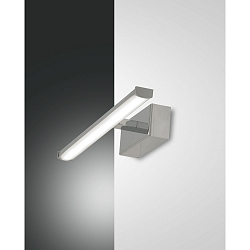 Luminaire de miroir NALA 300MM Bas, angulaire, commutable, arqué IP44, chrome 