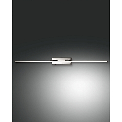 Luminaire de miroir NALA 750MM Bas, angulaire, commutable, arqué IP44, chrome 