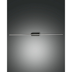 Luminaire de miroir NALA 1095MM Bas, angulaire, commutable, arqué IP44, noir 