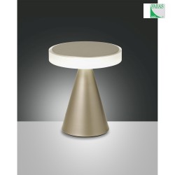 Lampe de table NEUTRA court, dimmable IP20 or mat, satin gradable
