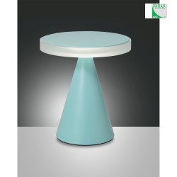 Lampe de table NEUTRA langue, dimmable IP20 menthe verte, satin gradable