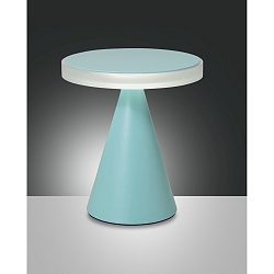 Lampe de table NEUTRA langue, dimmable IP20, menthe verte, satin� gradable