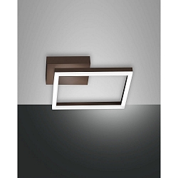 Applique et plafonnier BARD IP20, satiné, noir gradable