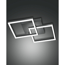 LED Ceiling luminaire BARD Wall luminaire, 39W, 4000K, 4050lm, IP20, anthracite, Smartluce compatible