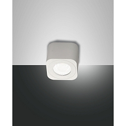 Downlight PALMI IP20, partiellement satin�, blanche 
