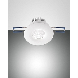 Plafonnier encastr� SIGMA conducteur inclus, lot de 1 IP40, transparent, blanche 