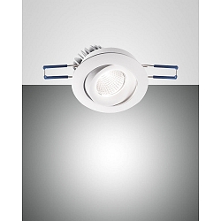 Plafonnier encastr� SIGMA conducteur inclus, lot de 1 IP40, transparent, blanche 