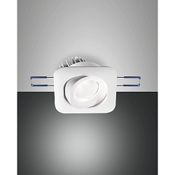 Plafonnier encastr� SIGMA conducteur inclus, lot de 1 IP40, transparent, blanche 