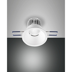 Plafonnier encastr� SIGMA conducteur inclus, lot de 1 IP40, transparent, blanche 
