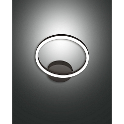 Luminaire mural GIOTTO direct, indirect, contr�lable par la voix, Smartluce inclus IP20, satin�, blanche gradable