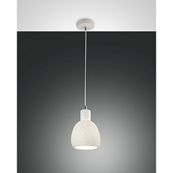 Luminaire à suspension MARINA à 1 flamme, réglable E27 IP20, blanche gradable