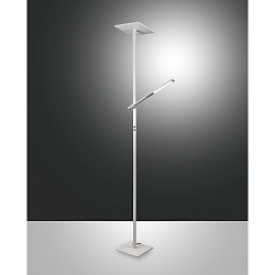 Plafonnier  IDEAL avec spot LED, dimmable IP20, satin�, blanche gradable