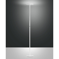 Lampadaire REGINA IP20, satiné, blanche gradable