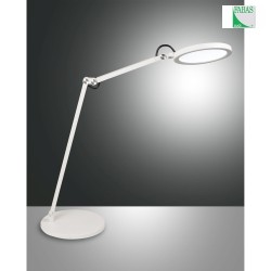 Lampe de table REGINA dimmable, Tunable White, rglable IP20 satin, blanche gradable