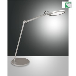 Lampe de table REGINA dimmable, Tunable White, rglable IP20 aluminium, satin gradable