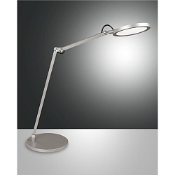 Lampe de table REGINA dimmable, Tunable White, r�glable IP20, aluminium, satin� gradable