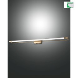Luminaire de miroir RAPALLO grand IP44 laiton, satin gradable