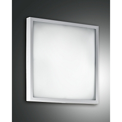 Luminaire de plafond OSAKA petit, angulaire IP20, blanche gradable