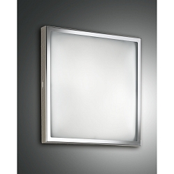 LED Cailing luminaire OSAKA LED, 1x 12W, 3000K, 1000lm, IP20, chromed