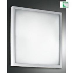LED Ceiling luminaire OSAKA LED, 1x 24W, 3000K, 2100lm, IP20, white