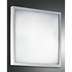 Luminaire de plafond OSAKA grand, angulaire IP20, blanche gradable