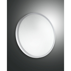 LED Ceiling luminaire PLAZA LED, 1x 12W, 3000K, 1000lm, IP41, white