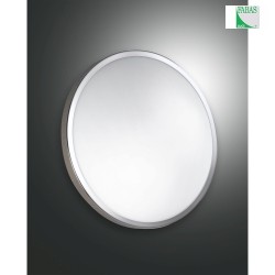 Luminaire de salle de bain PLAZA petit, rond IP41, chrome, blanche gradable