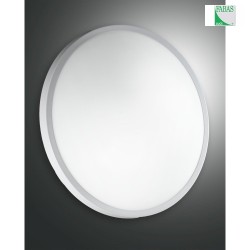 Luminaire de salle de bain PLAZA grand, rond IP41, blanche gradable