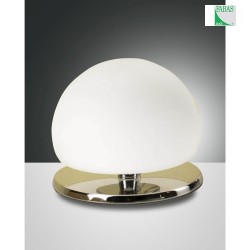 Lampe de table MORGANA court, dimmable G9 IP20 chrome gradable