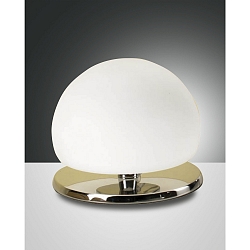 Lampe de table MORGANA court, dimmable G9 IP20, chrome gradable