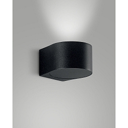 Luminaire mural d�ext�rieur LAO haut, � 1 flamme IP65, noir 