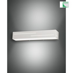 LED Wall luminaire BANNY, 2x 9W, 3000K, 1700lm, IP20, white