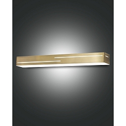 wall luminaire BANNY up / down IP20, brass, satined dimmable