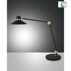 Lampe de table PANAREA IP20 noir gradable