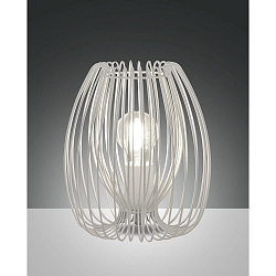 table lamp CAMP E27 IP20, white dimmable